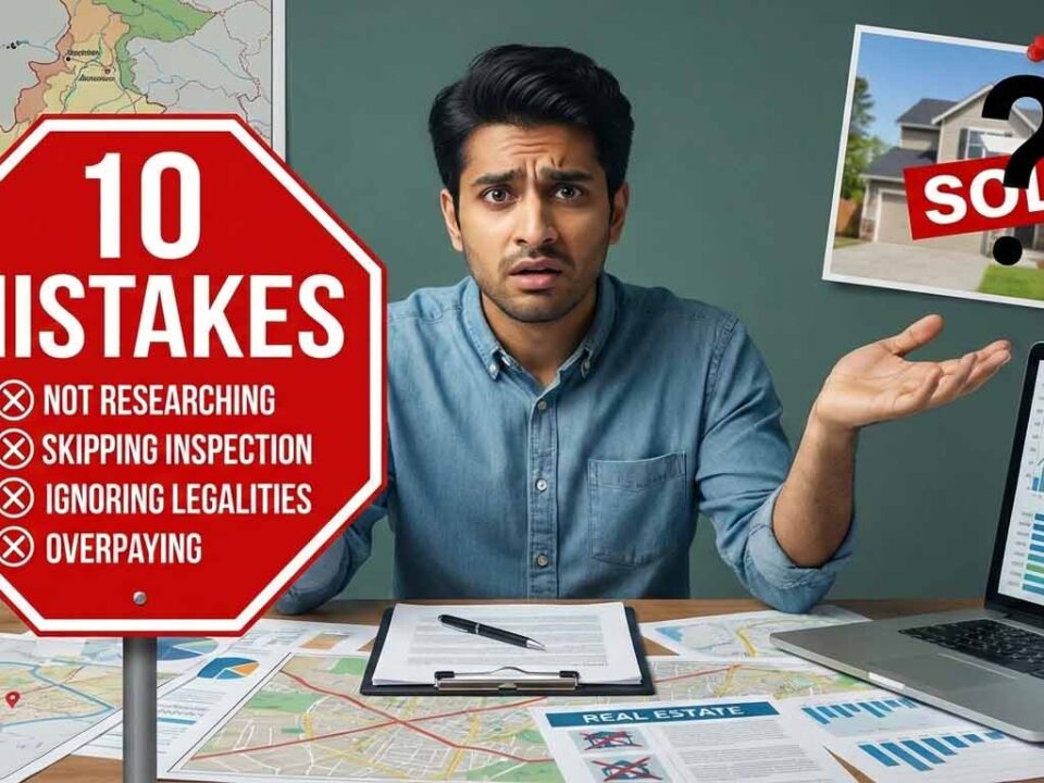 10 Mistakes to Avoid When Buying Real Estate in Pakistan